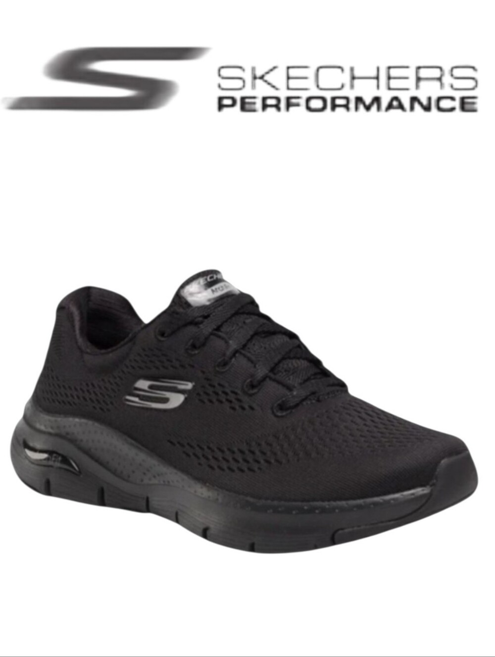 Skechers  Arch Fit Big Appeal Black Trainers